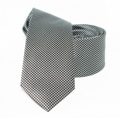    Goldenland Slim Krawatte - Schwarz gepunktet Kleine gemusterte Krawatten